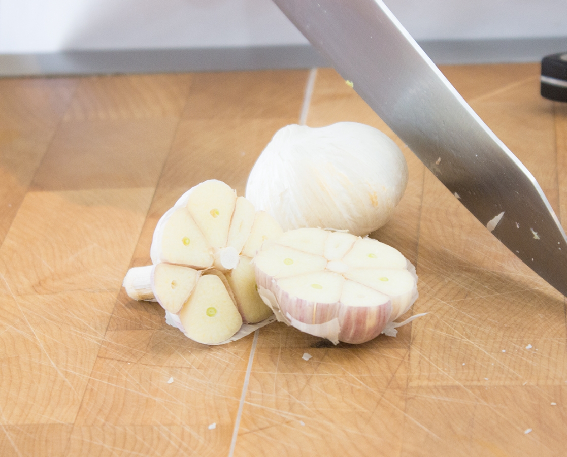 Roasted garlic