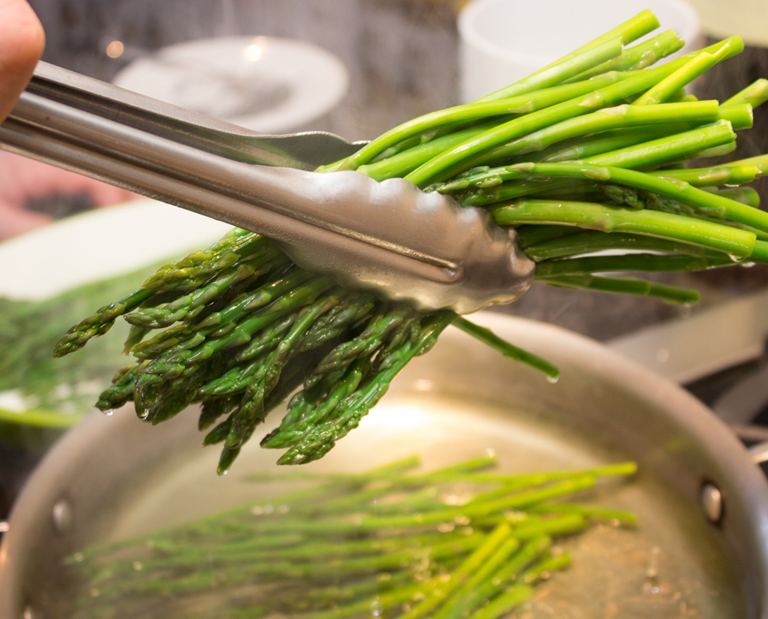 Asperges vinaigrette