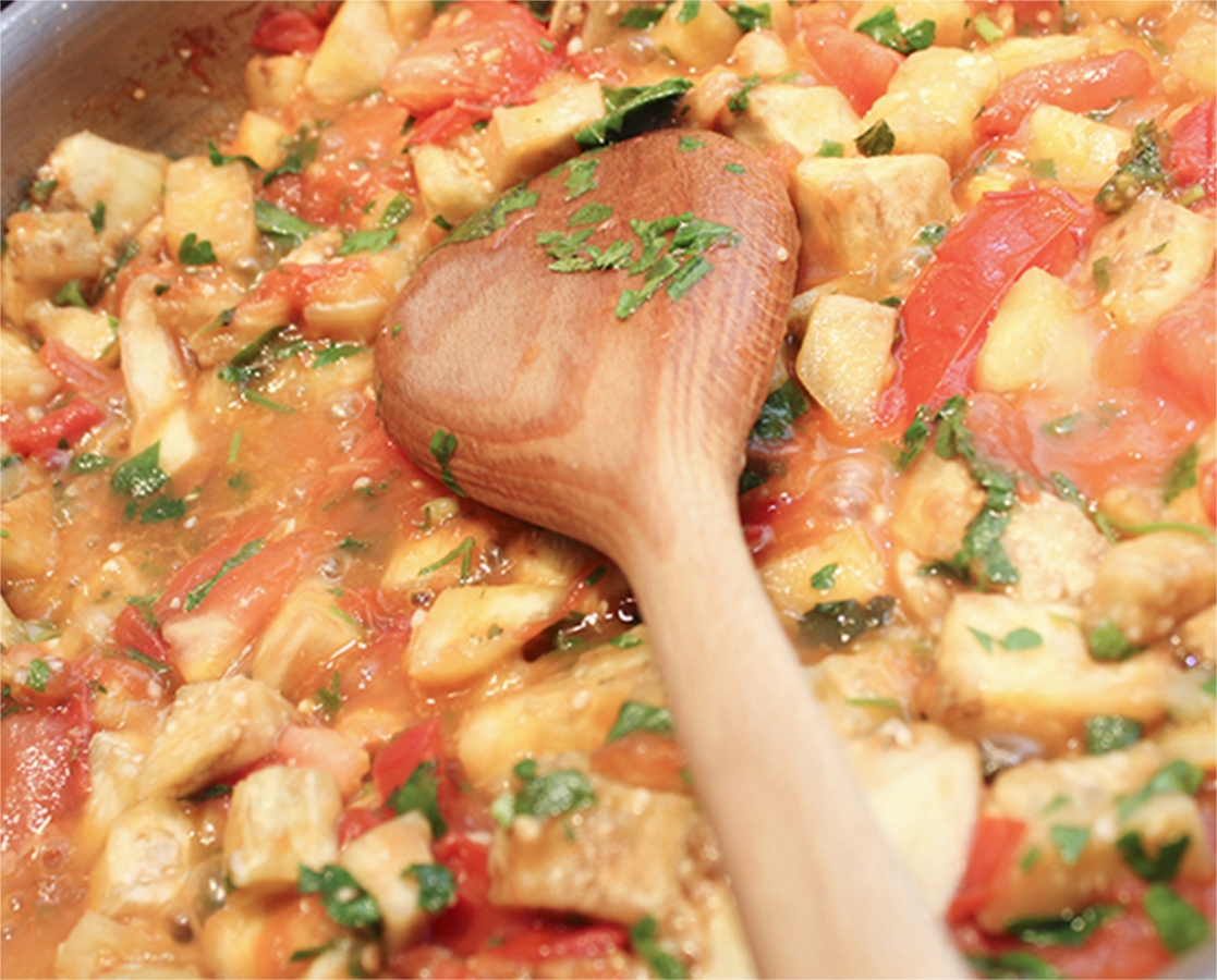 Aubergines farcies