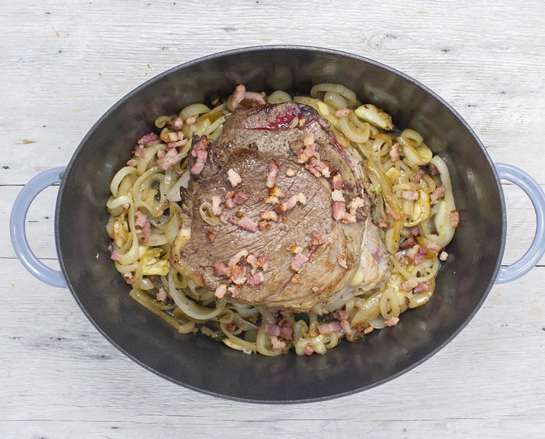 Bœuf braisé au Balsamumm avec ses légumes d’automne