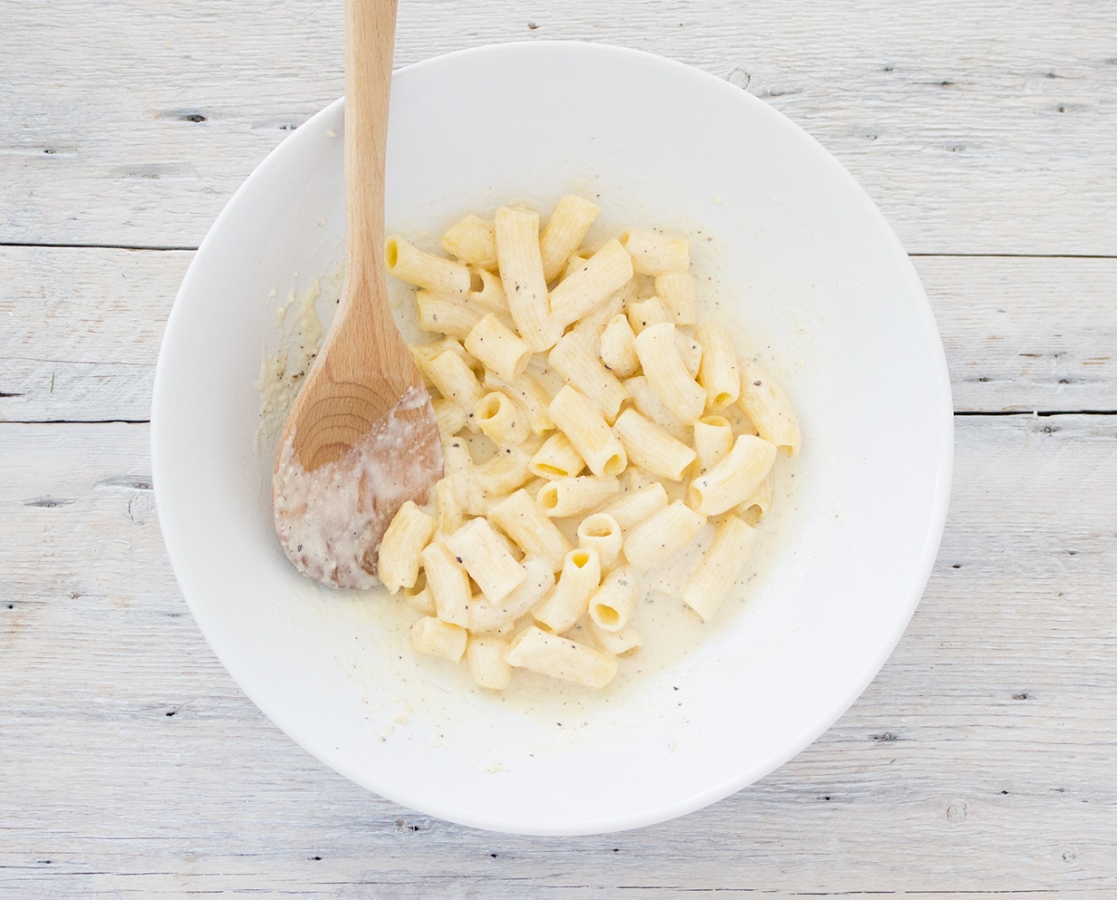 Cacio e Pepe rigatoni