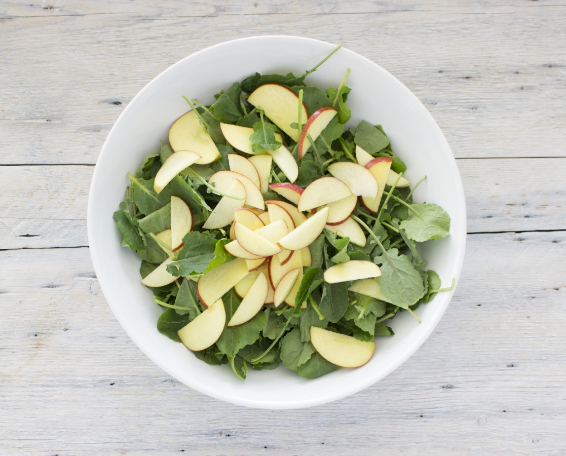 Salade César au chou frisé