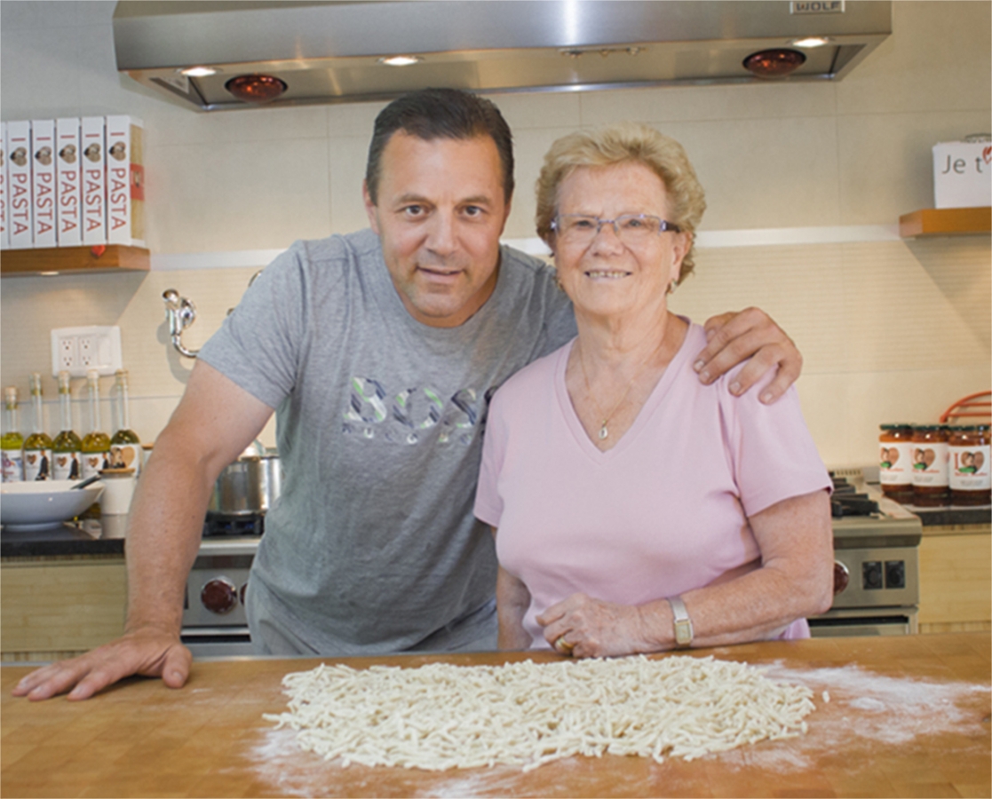 Cavatelli et rapini façon artisanale de la région de Molise