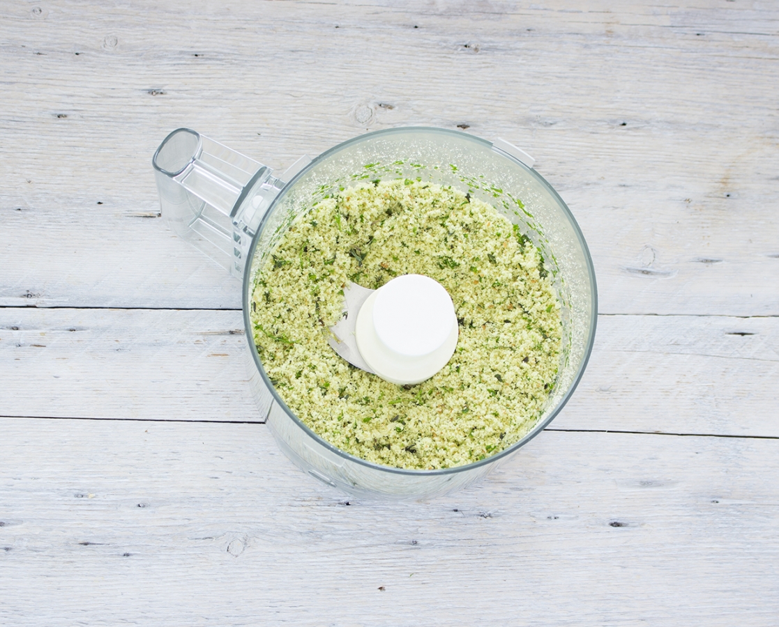 Homemade herb breadcrumbs