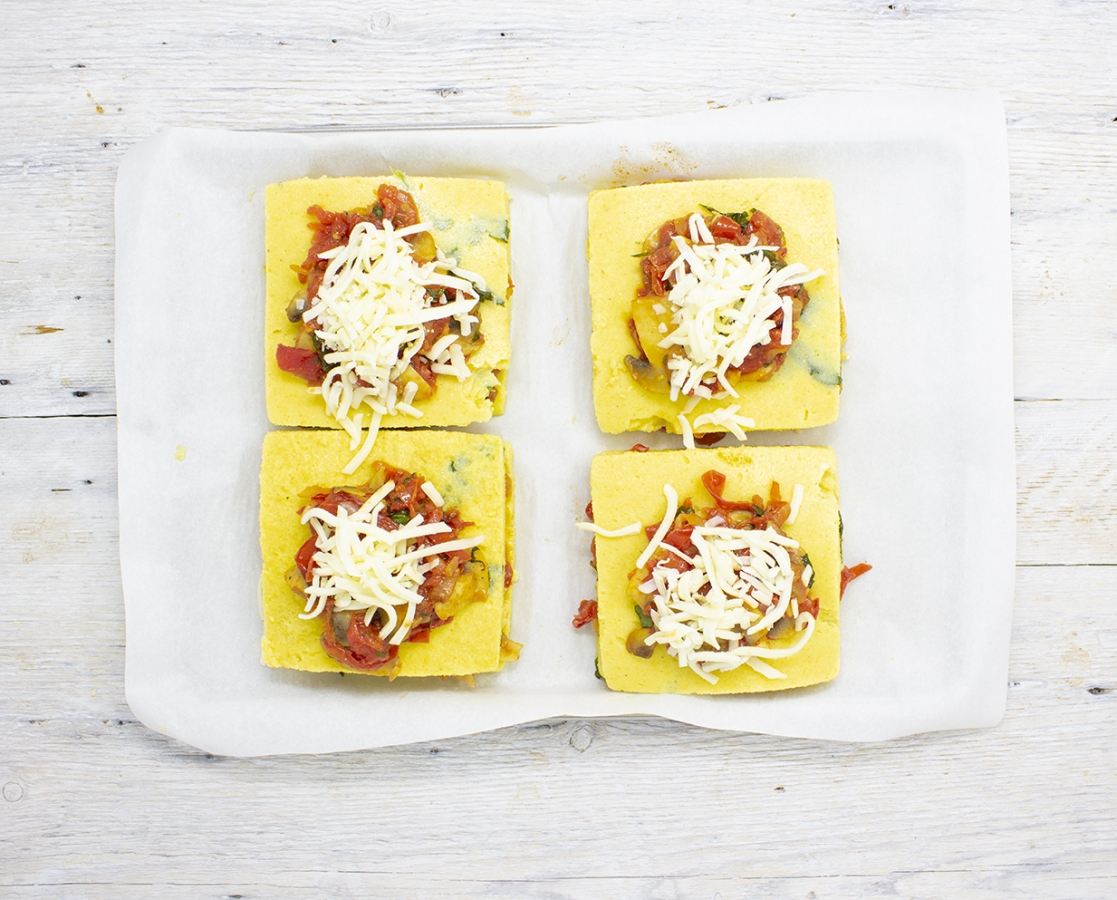 Gluten-free Polenta lasagna