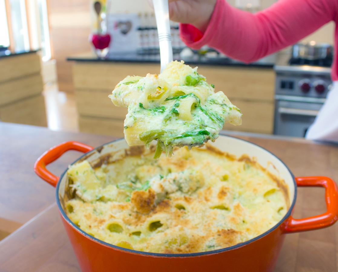 Rigatoni & cheese, Italian Style