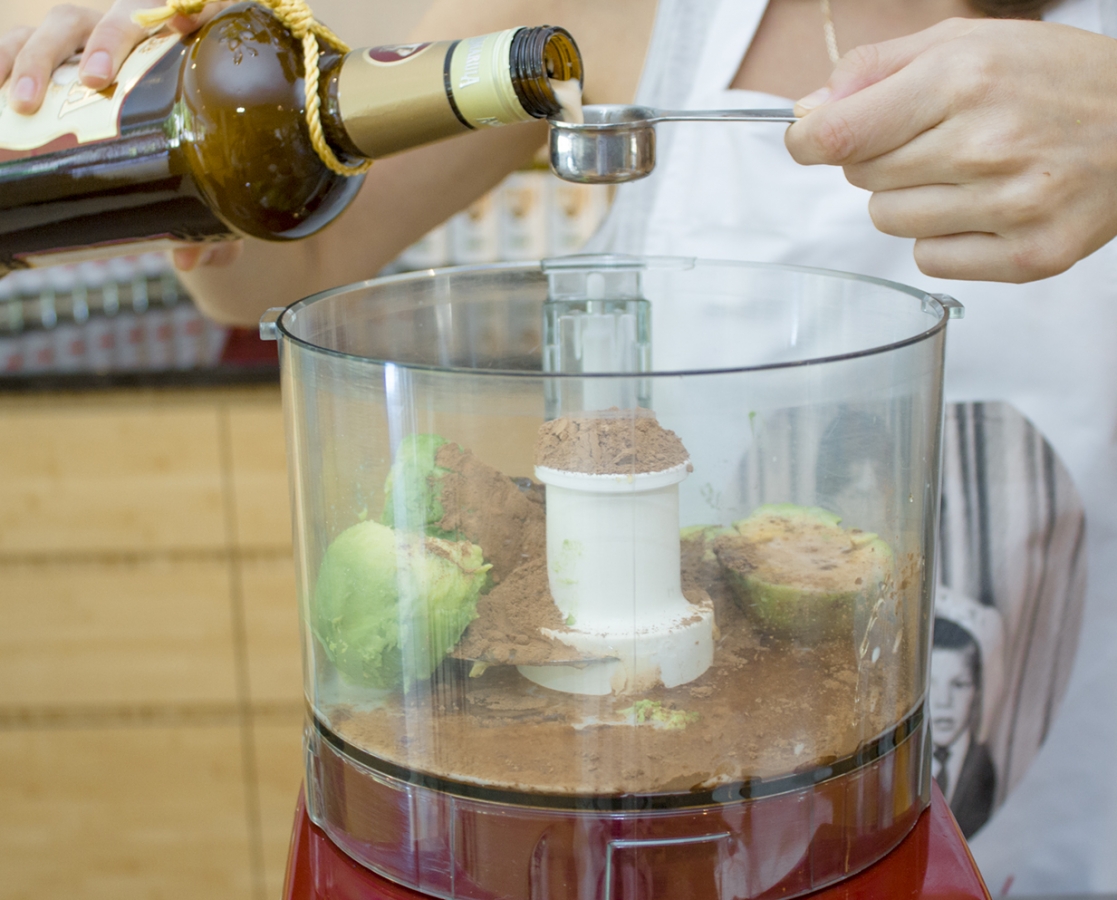 Mousse choco-avocat