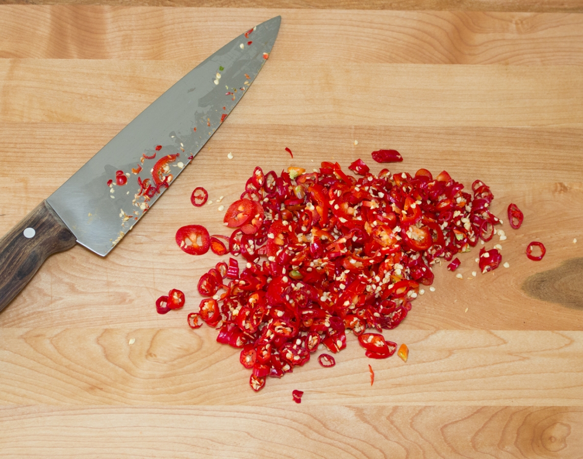 Hot Peppers in oil