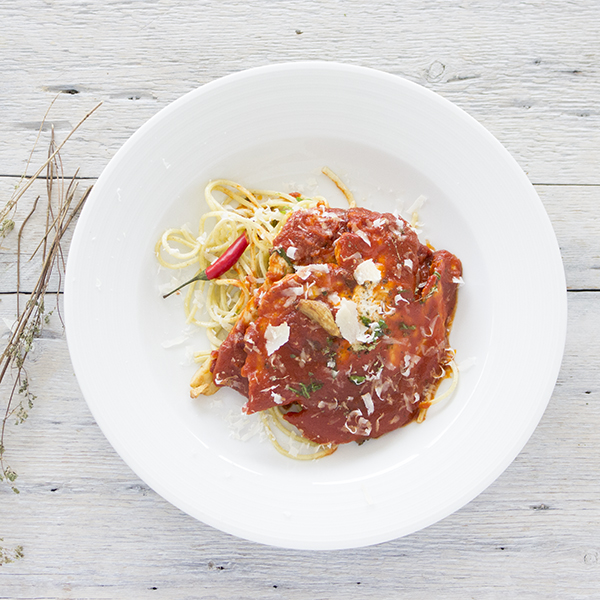 Chicken scaloppini Pizzaïola