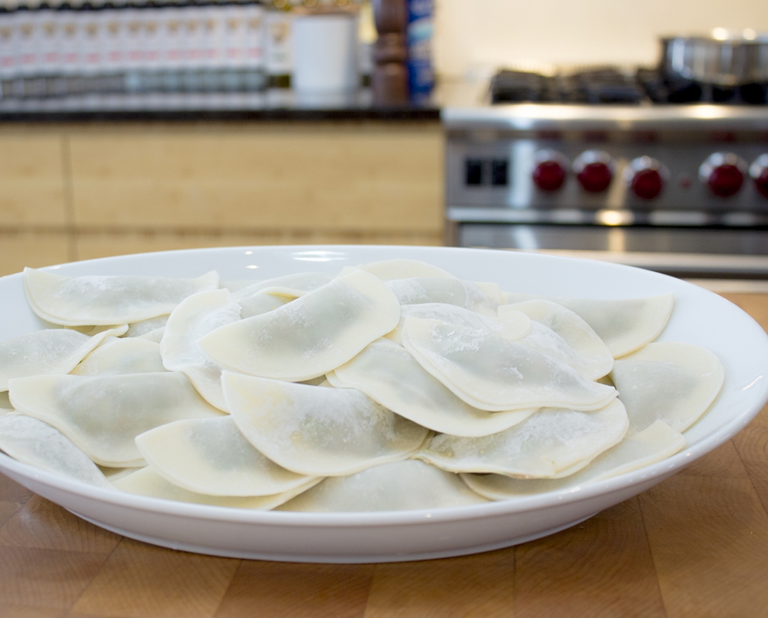 Wonton farcis de porc au bouillon