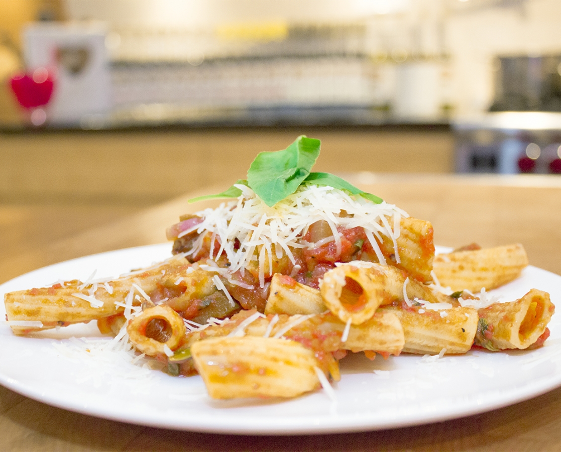 Rigatoni alla norma