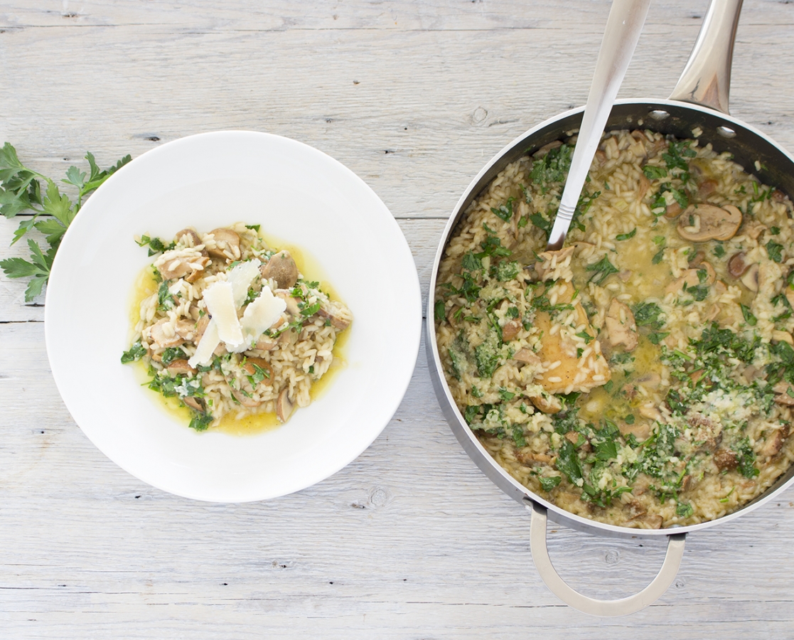 Porcini mushroom Risotto