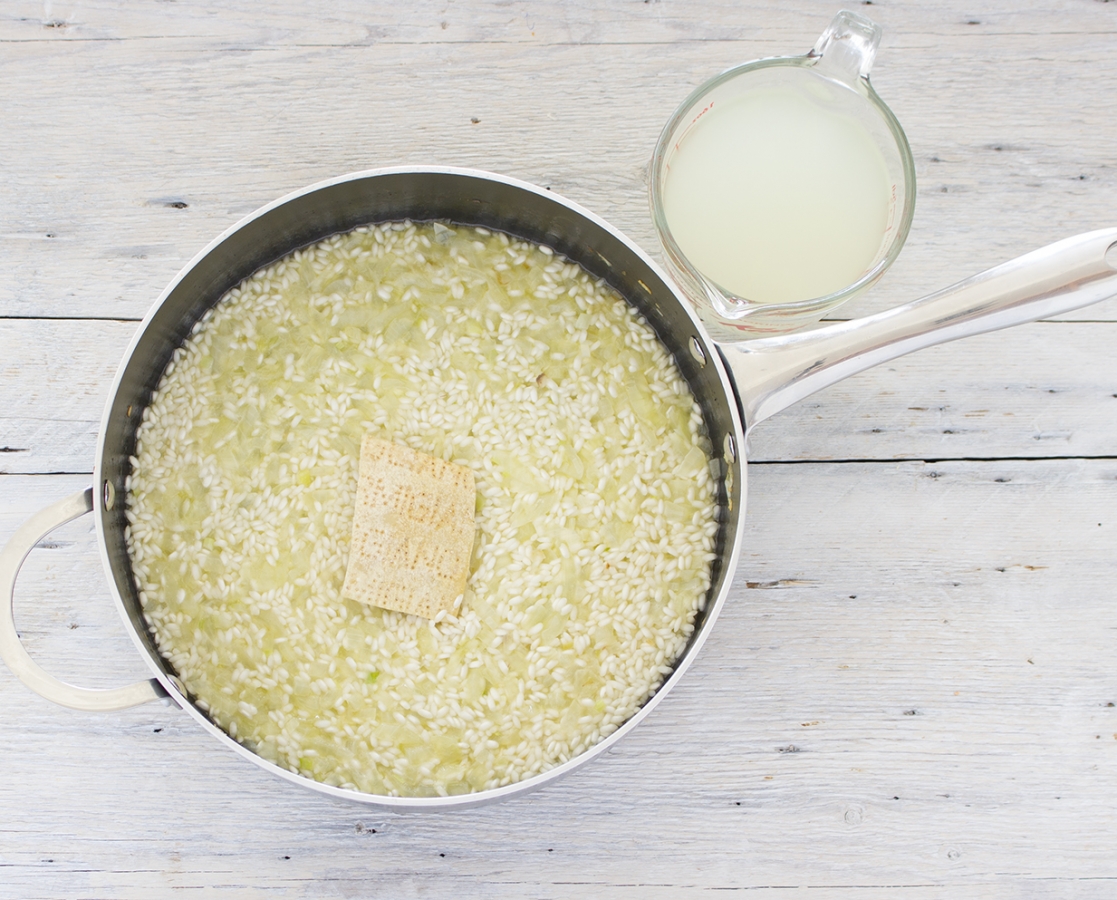 Risotto aux cèpes et au parmesan