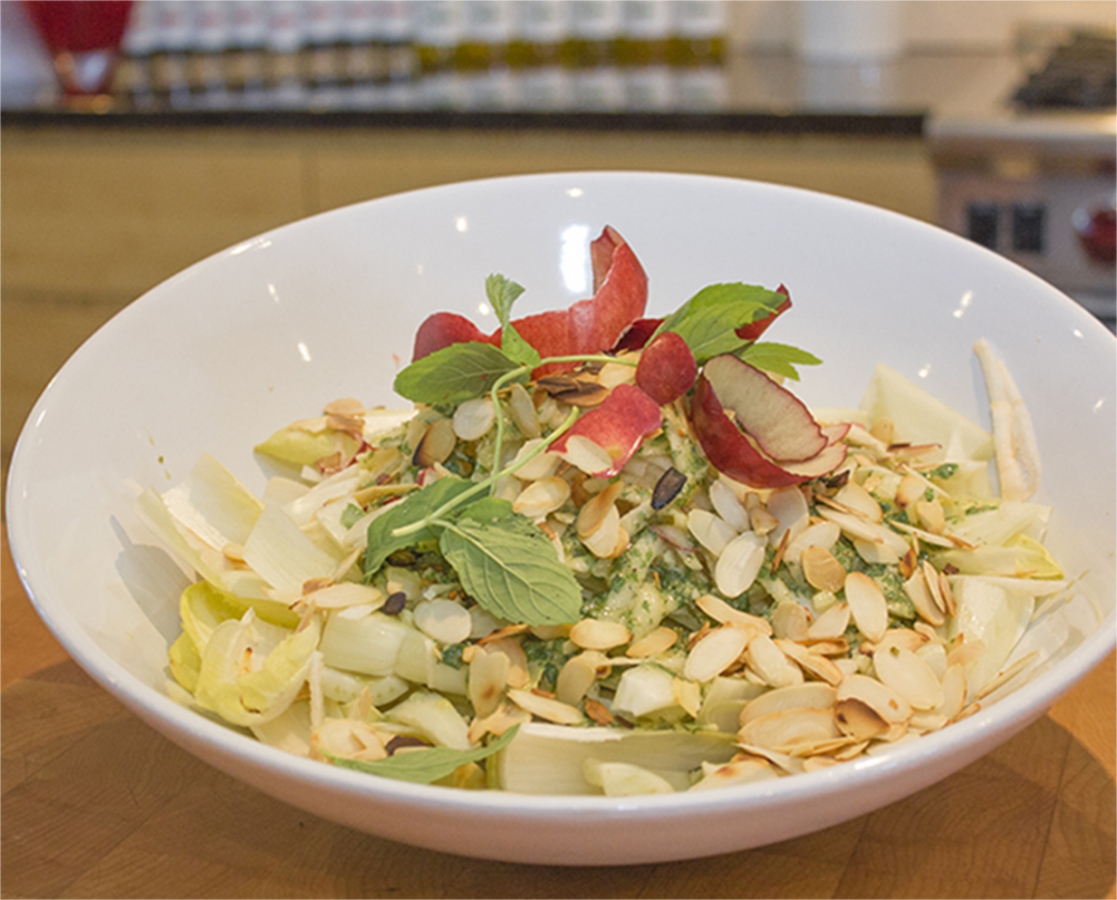 Salade d'endive, fenouil et pomme