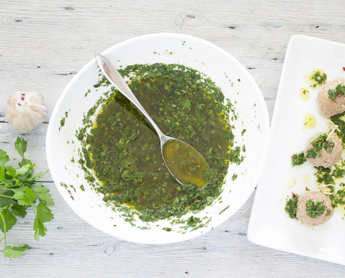 Sauce chimichurri maison