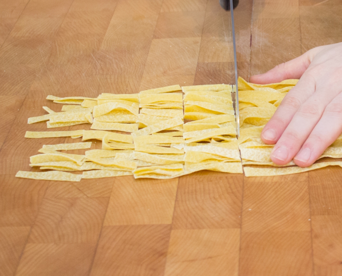 Pasta e Ceci (pasta and chickpeas)