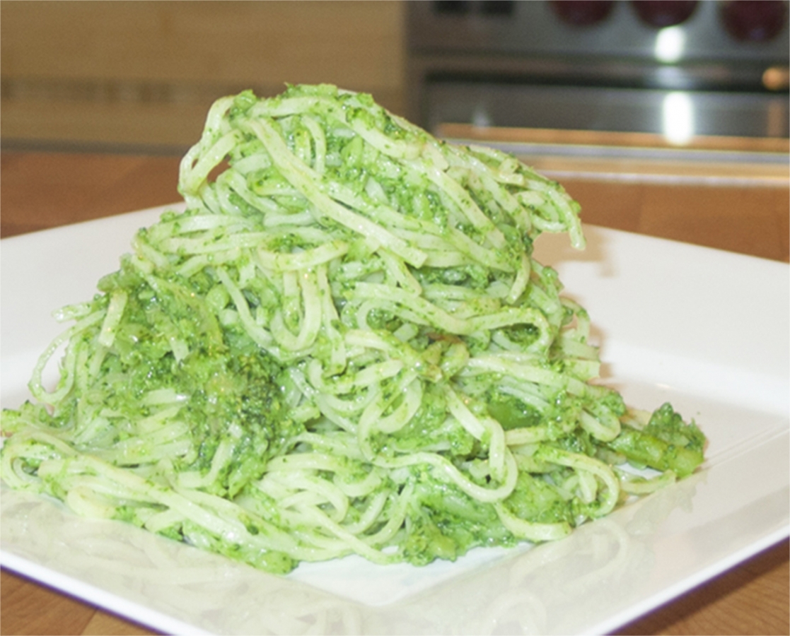 Spaghetti sauce au brocoli