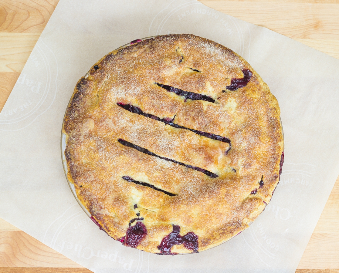 Blueberry pie Grandma style