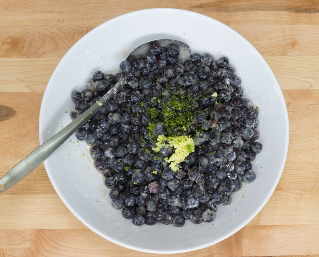 Blueberry pie Grandma style