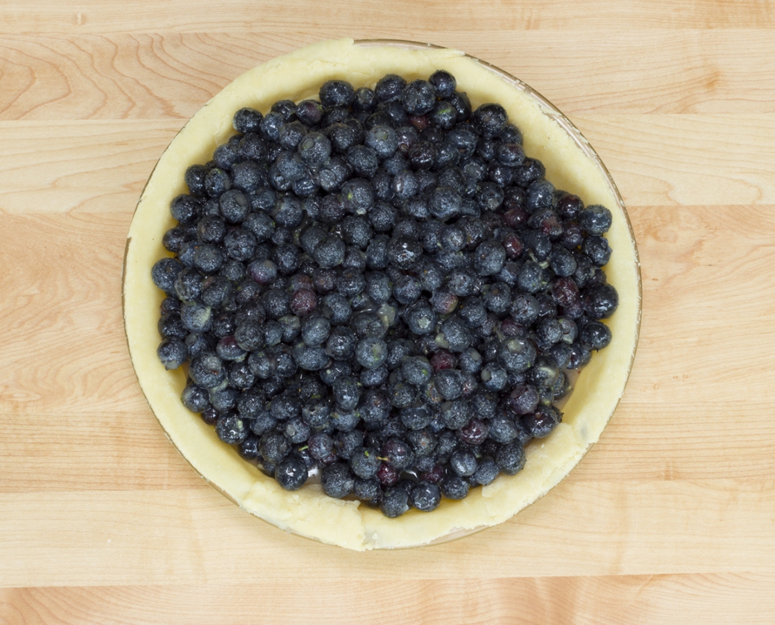 Blueberry pie Grandma style
