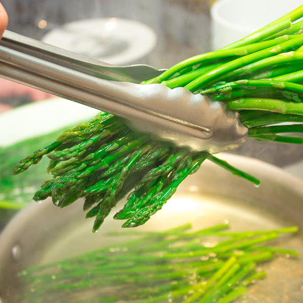 Asperges vinaigrette