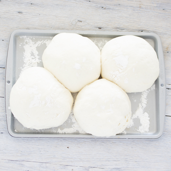 Homemade pizza dough