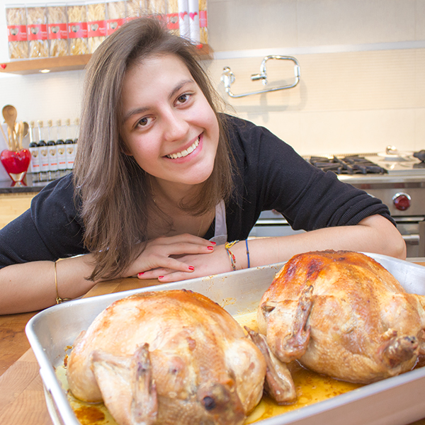 Roast chicken