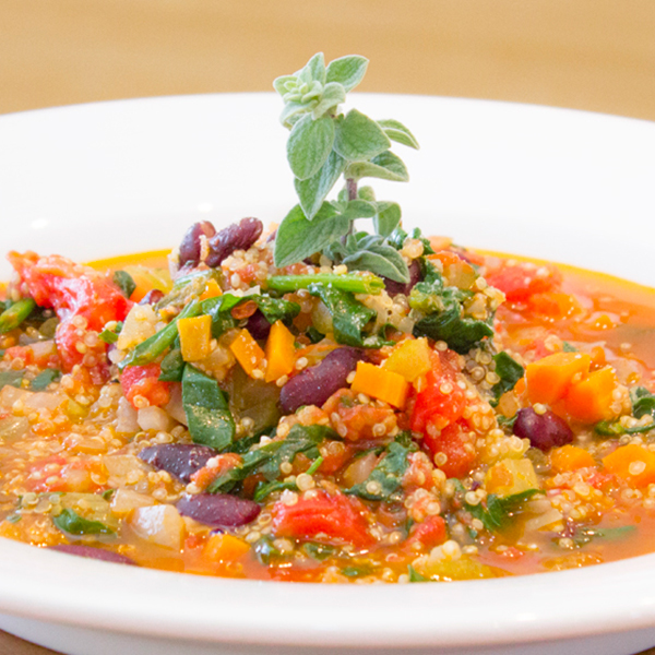 Quinoa minestrone