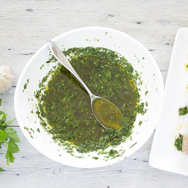 Sauce chimichurri maison