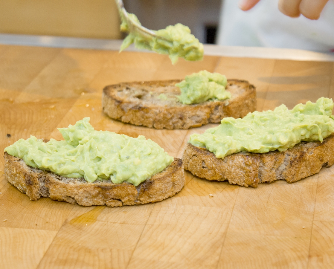 Toasts d'avocat